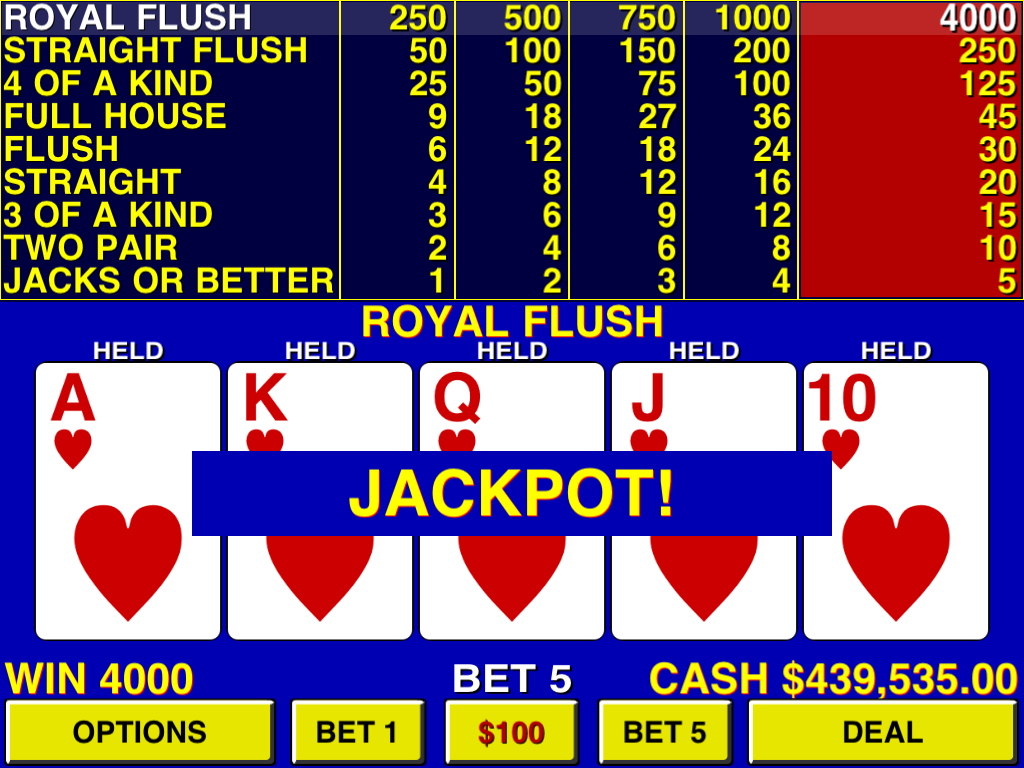 Video Poker - Play the Best Video Poker Games - 9/6